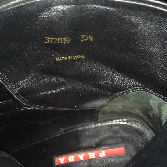 Prada wedge ankle boots - Picture 7 of 8